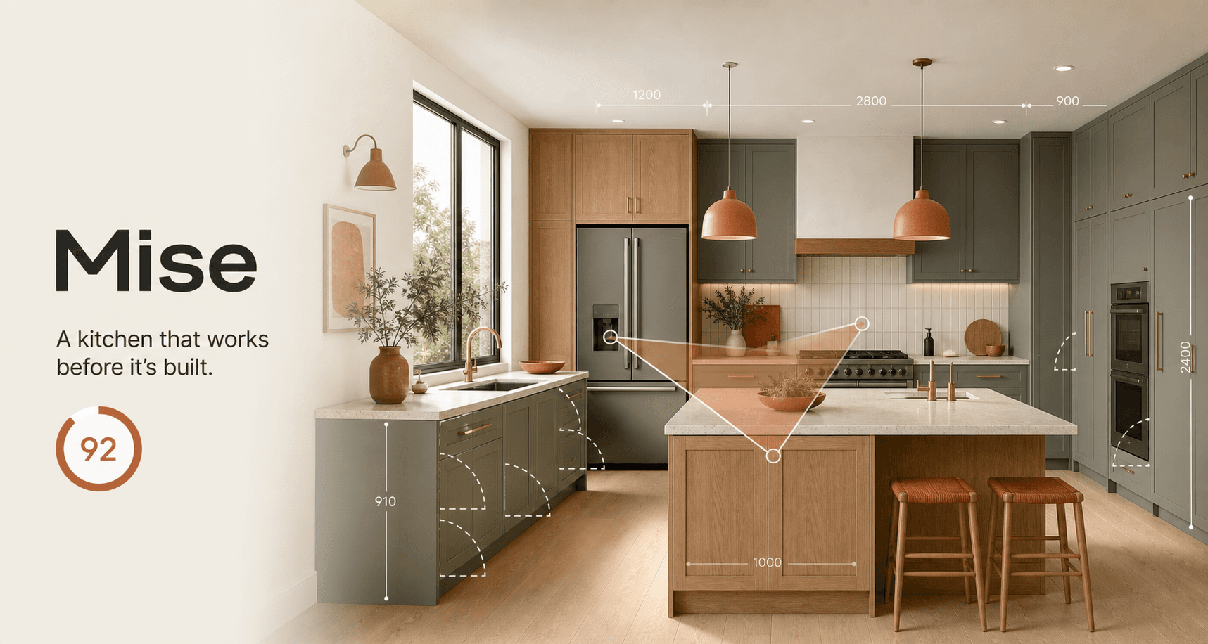 Mise interactive kitchen planning preview
